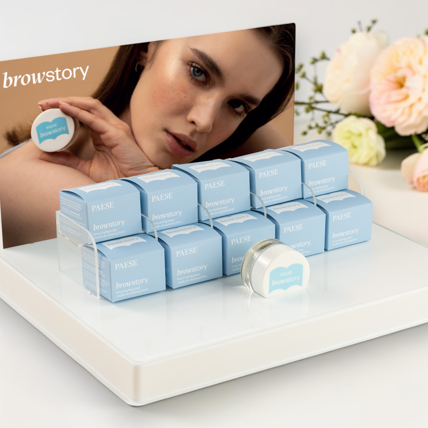 UZACU ZIEPES - GĒLS - PAESE BROW STYLING SOAP BROWSTORY