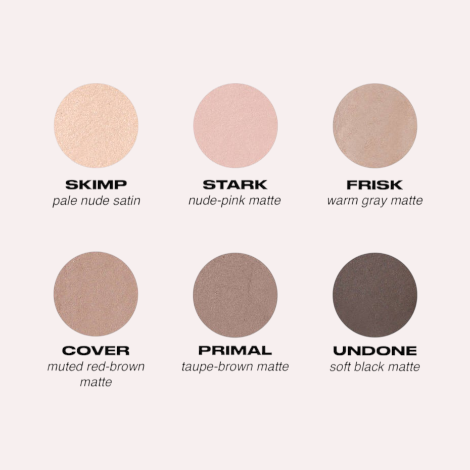 NAKED2 BASICS MATTE NEUTRAL EYESHADOW PALETTE